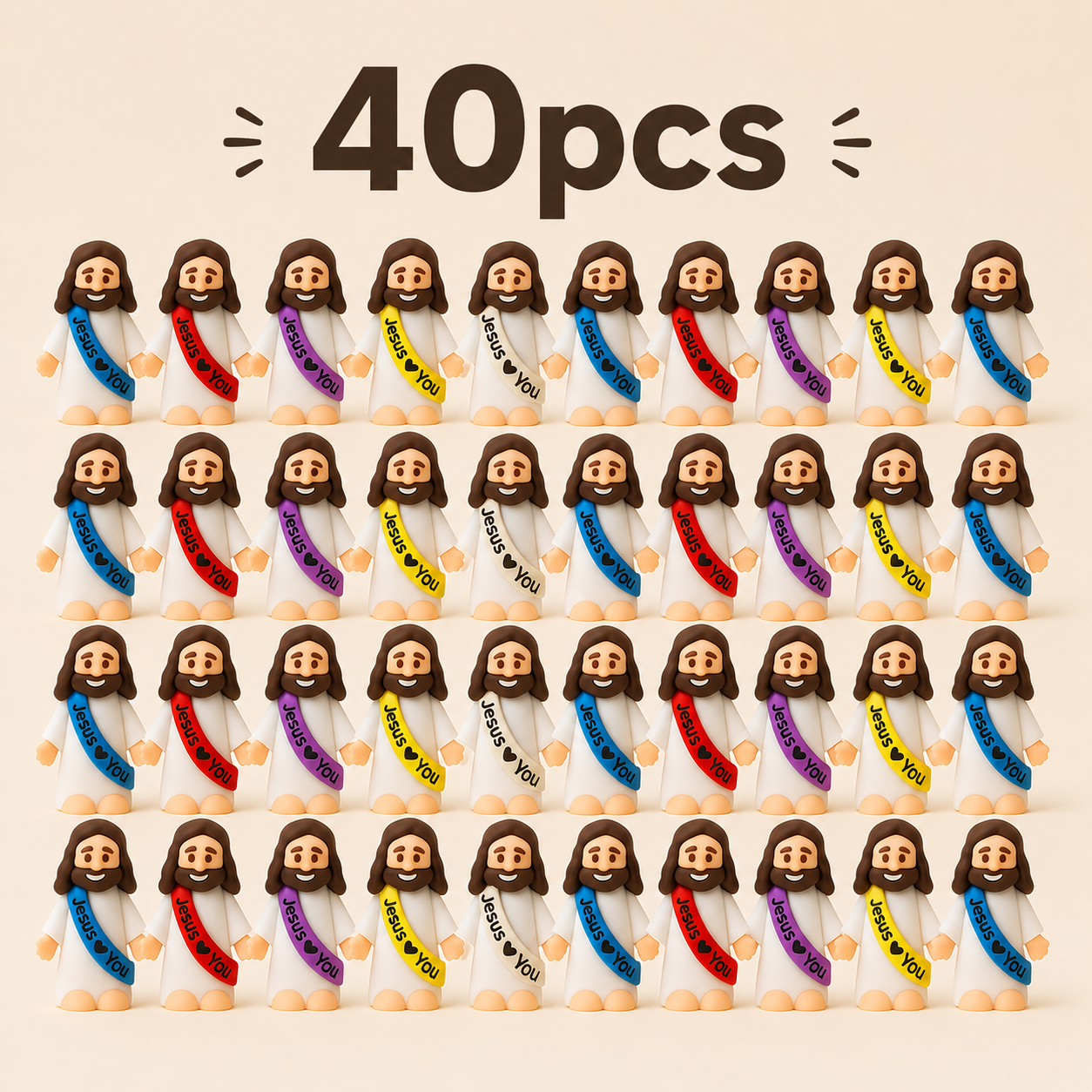 LIttle Jesus Figurines Set